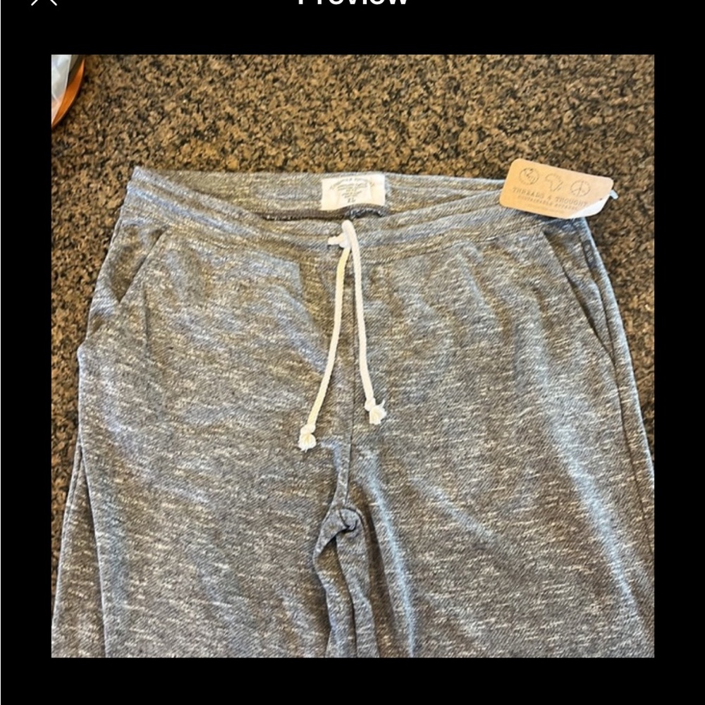Threads 4 Thought mens gray joggers.  NWT - Picture 10 of 13